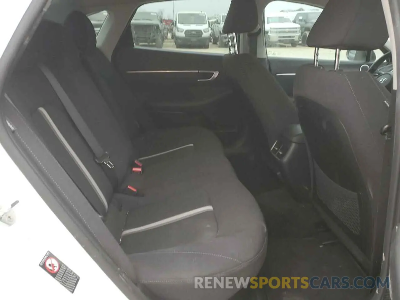 10 fotografías del automóvil dañado KMHL34JJ7MA027209 HYUNDAI SONATA 2021