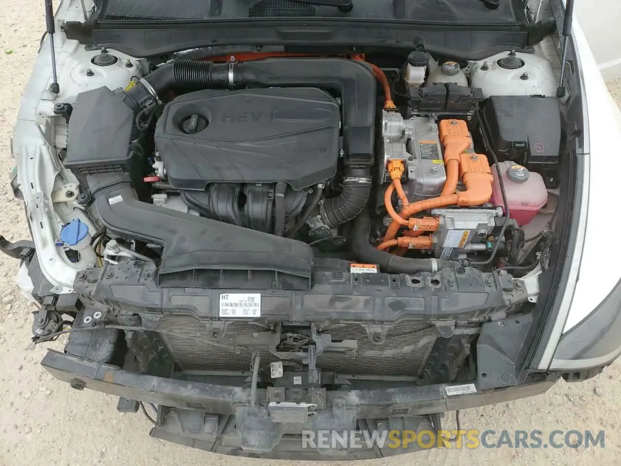 11 fotografías del automóvil dañado KMHL34JJ7MA027209 HYUNDAI SONATA 2021