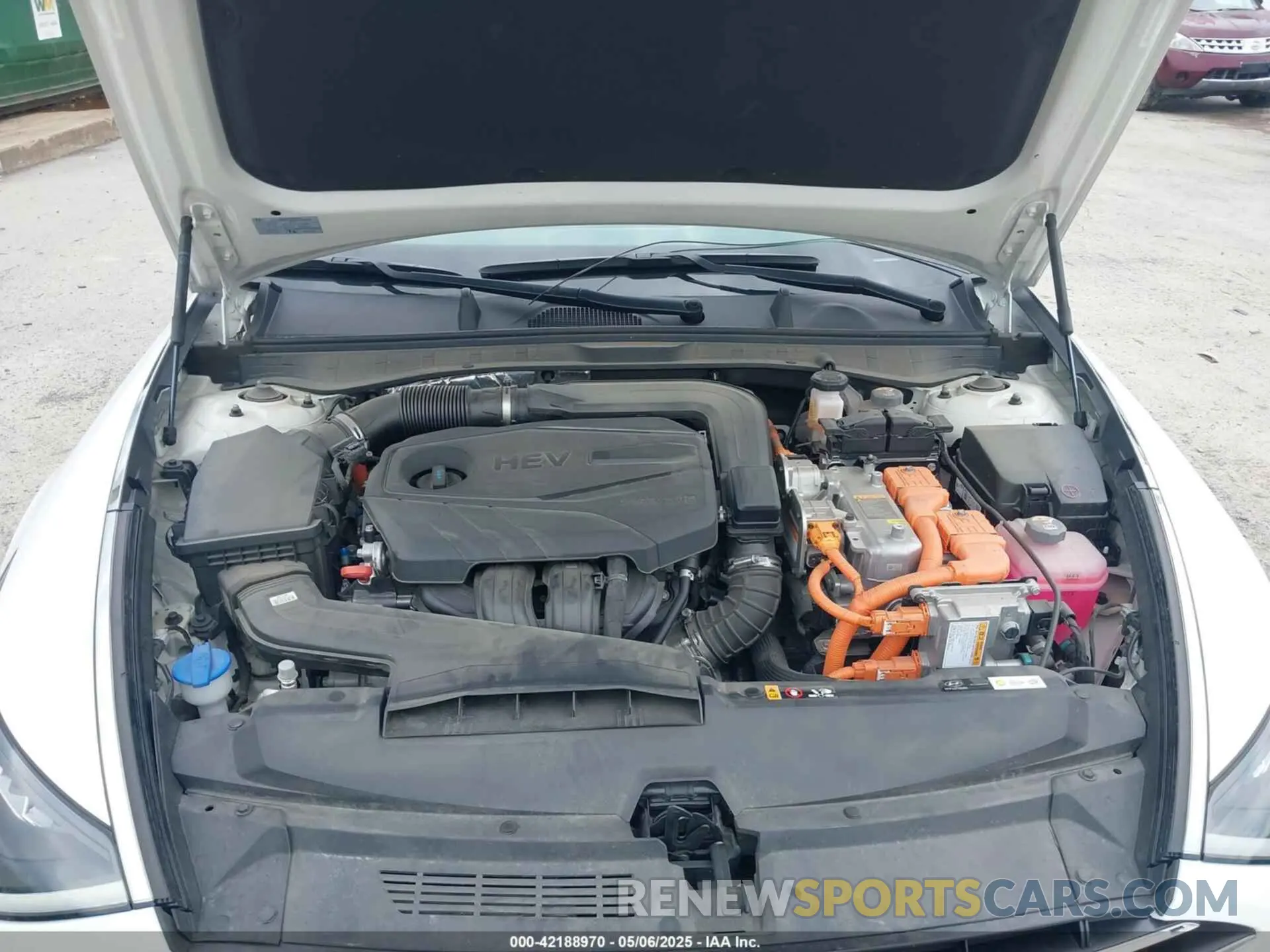 10 fotografías del automóvil dañado KMHL34JJ8MA033861 HYUNDAI SONATA 2021
