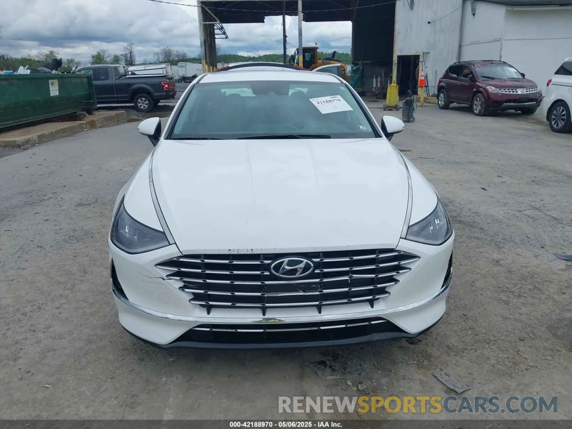 12 fotografías del automóvil dañado KMHL34JJ8MA033861 HYUNDAI SONATA 2021
