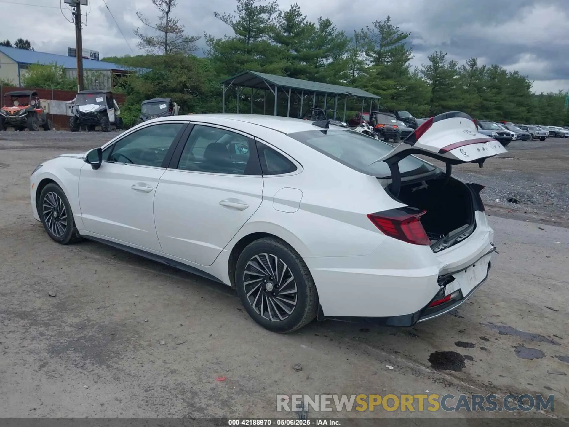 3 fotografías del automóvil dañado KMHL34JJ8MA033861 HYUNDAI SONATA 2021
