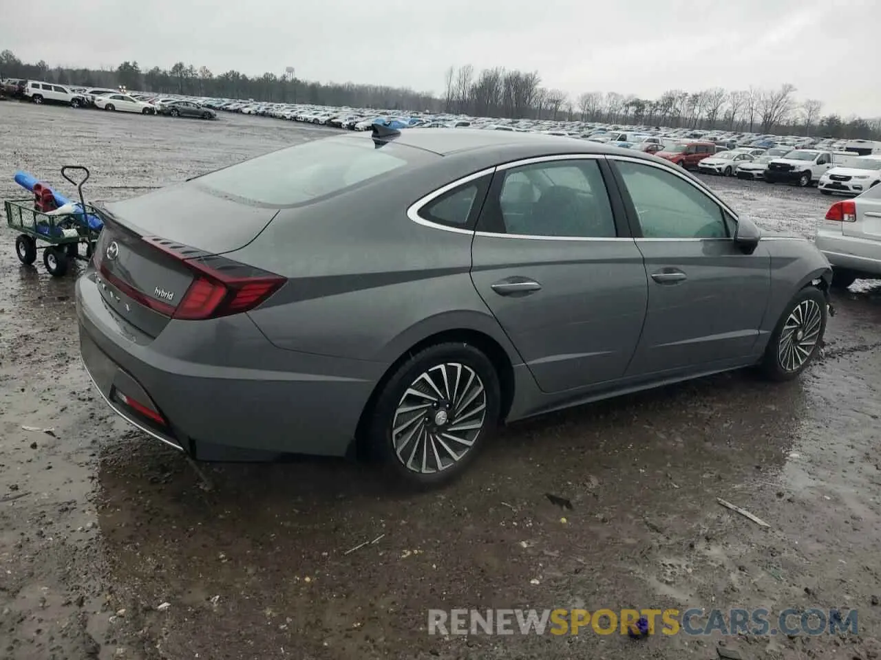 3 fotografías del automóvil dañado KMHL34JJ9MA027163 HYUNDAI SONATA 2021