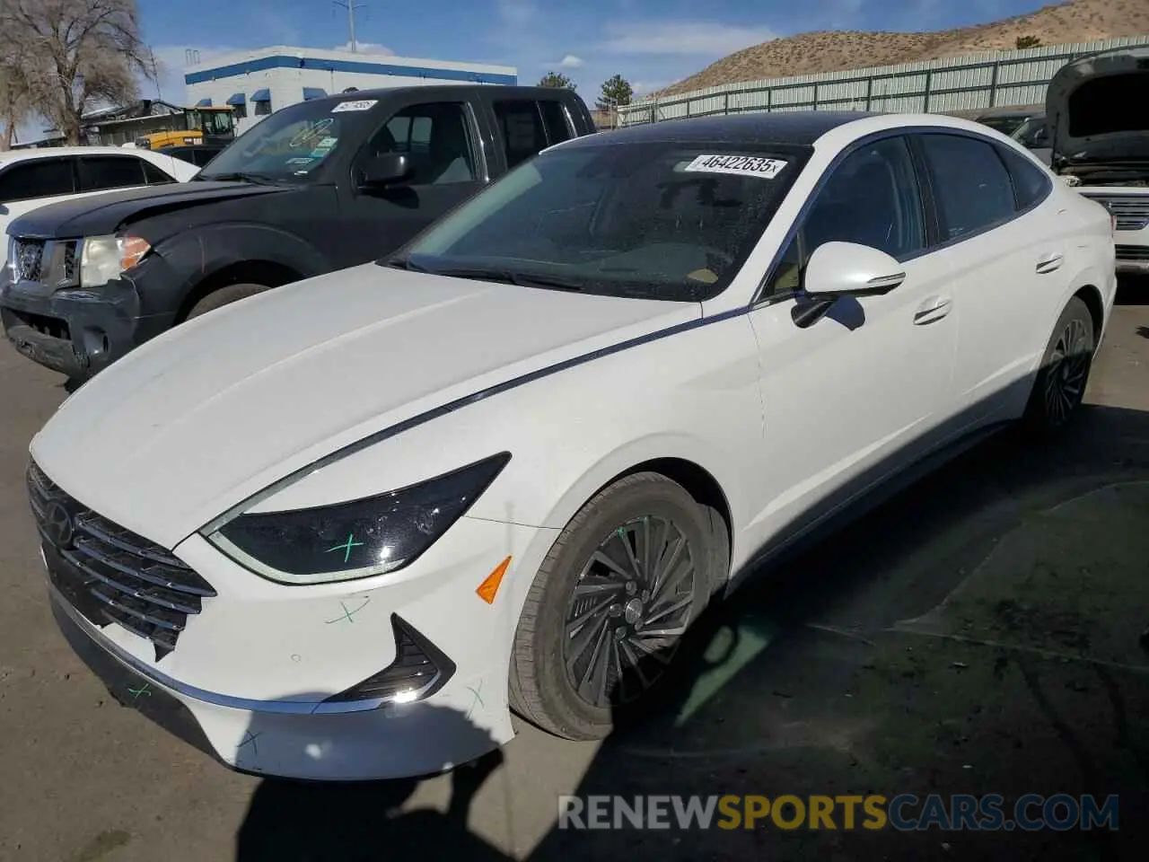 1 fotografías del automóvil dañado KMHL54JJ2MA032201 HYUNDAI SONATA 2021