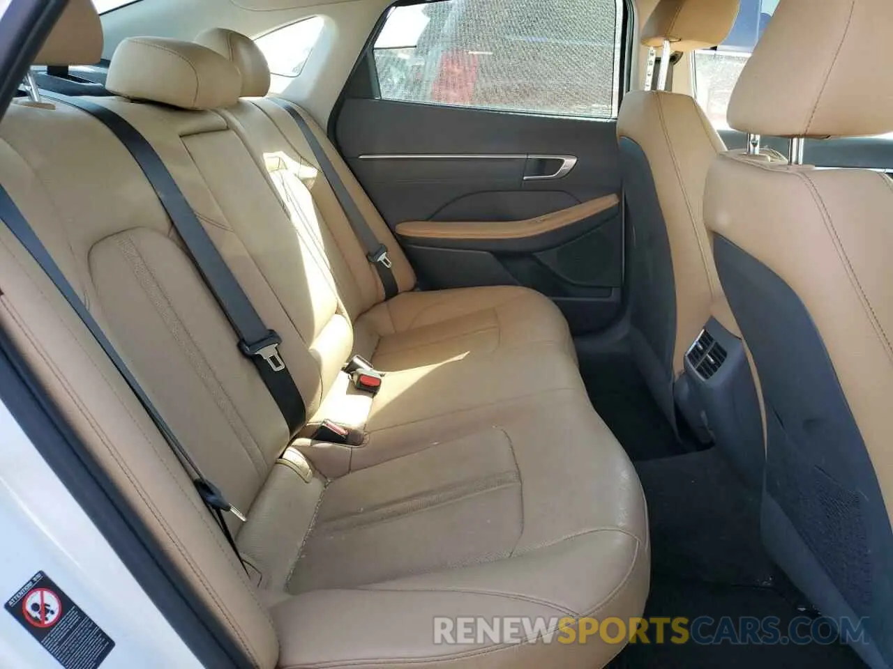 10 fotografías del automóvil dañado KMHL54JJ2MA032201 HYUNDAI SONATA 2021