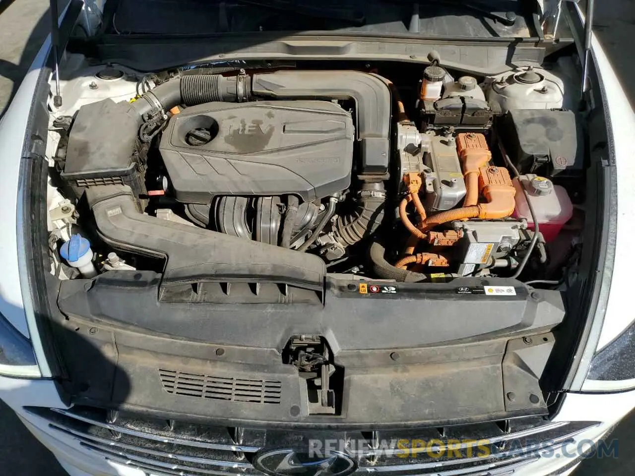 11 fotografías del automóvil dañado KMHL54JJ2MA032201 HYUNDAI SONATA 2021