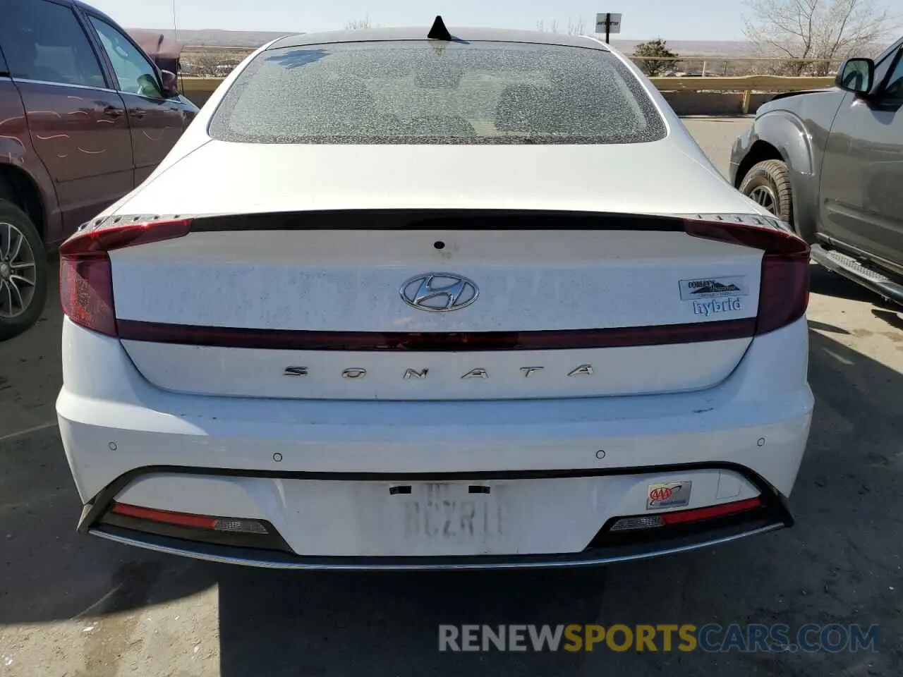 6 fotografías del automóvil dañado KMHL54JJ2MA032201 HYUNDAI SONATA 2021