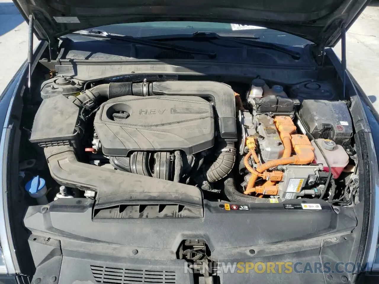 11 fotografías del automóvil dañado KMHL54JJ3MA033681 HYUNDAI SONATA 2021