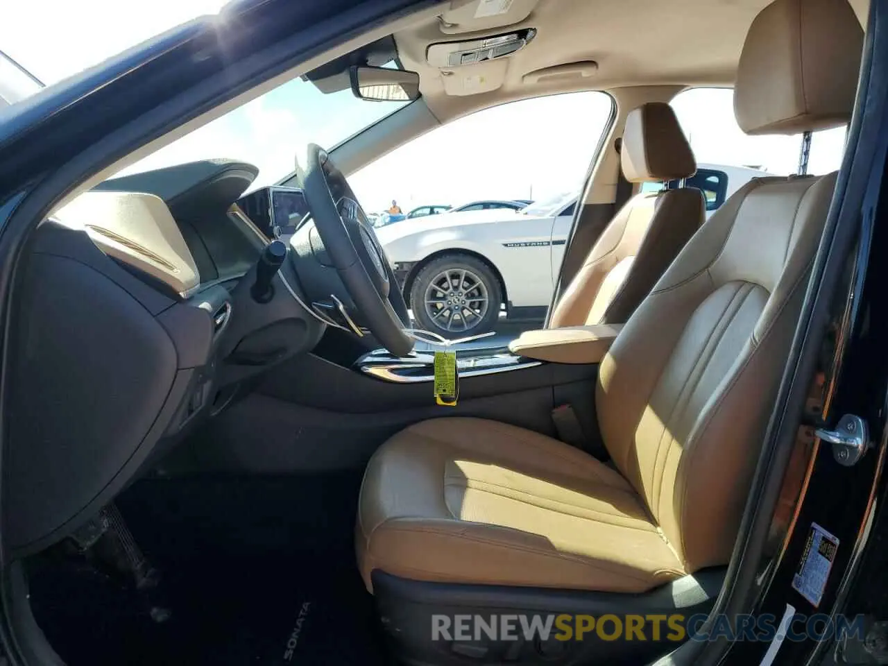7 fotografías del automóvil dañado KMHL54JJ3MA033681 HYUNDAI SONATA 2021