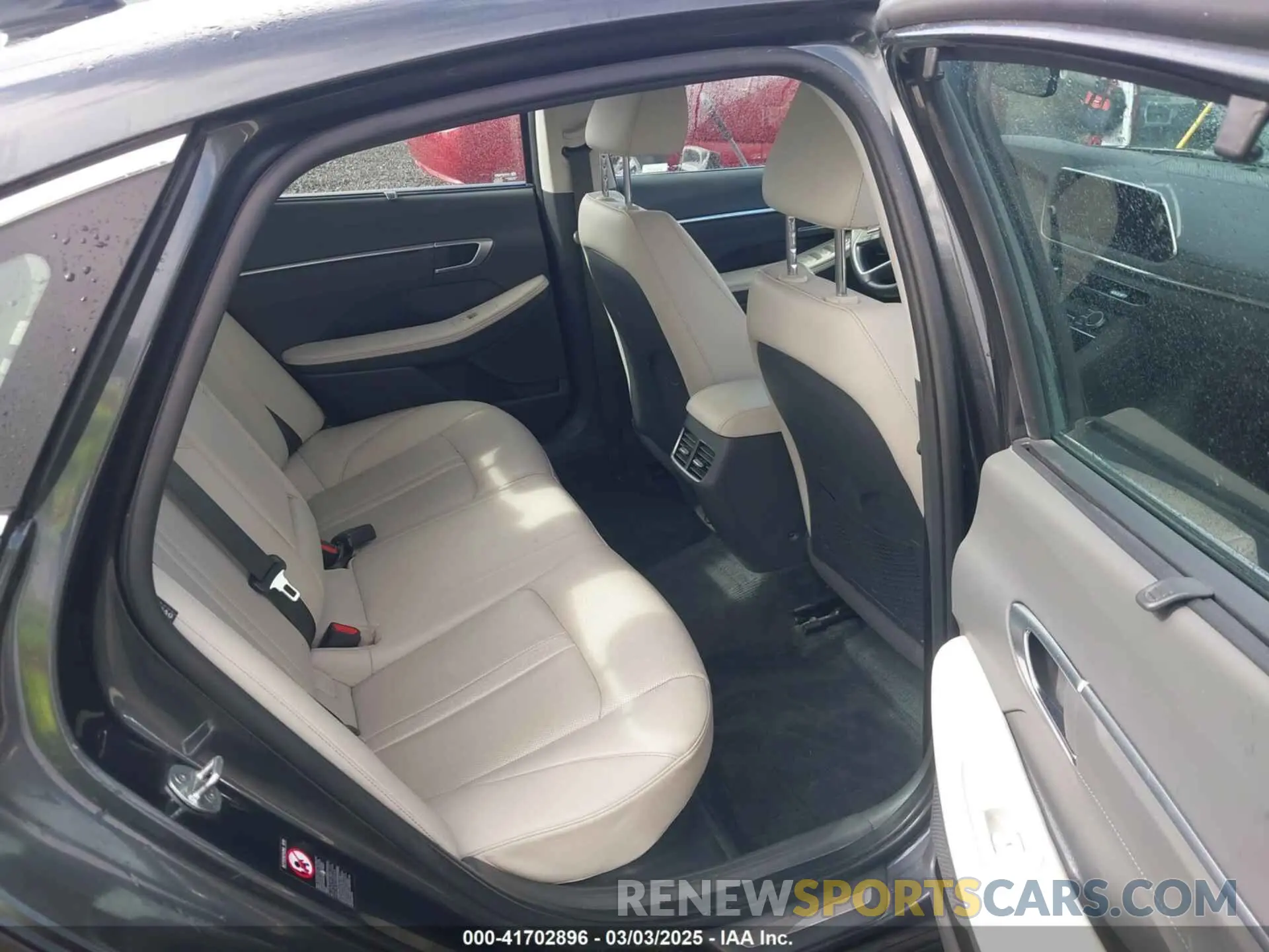 8 fotografías del automóvil dañado KMHL54JJ5MA032502 HYUNDAI SONATA 2021