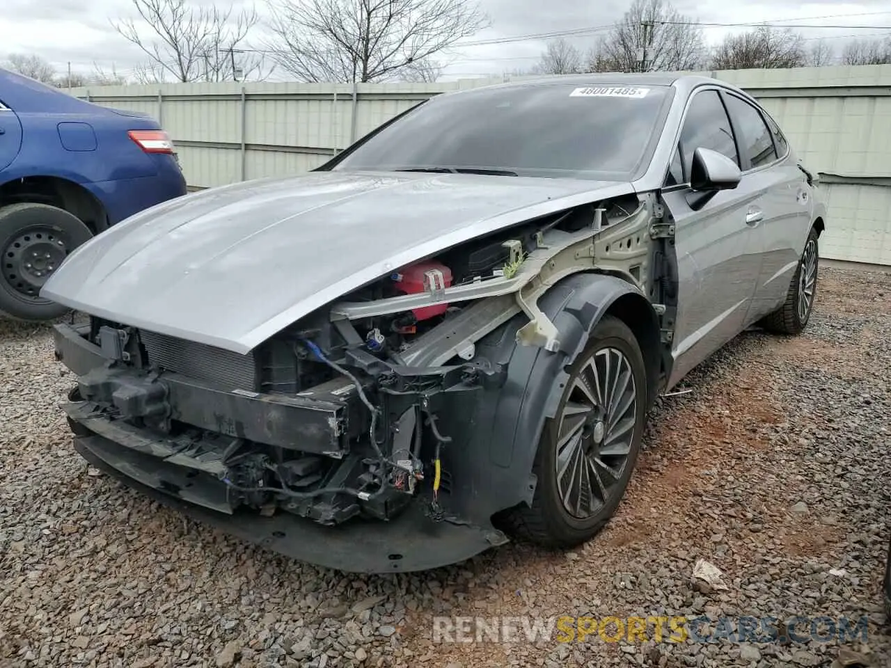 1 fotografías del automóvil dañado KMHL54JJ6MA036686 HYUNDAI SONATA 2021