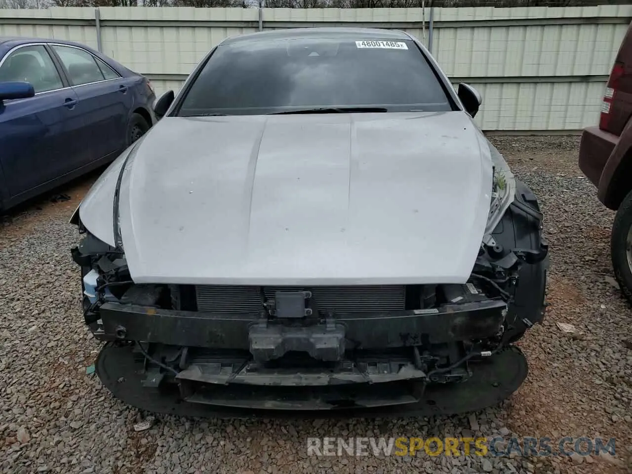 5 fotografías del automóvil dañado KMHL54JJ6MA036686 HYUNDAI SONATA 2021
