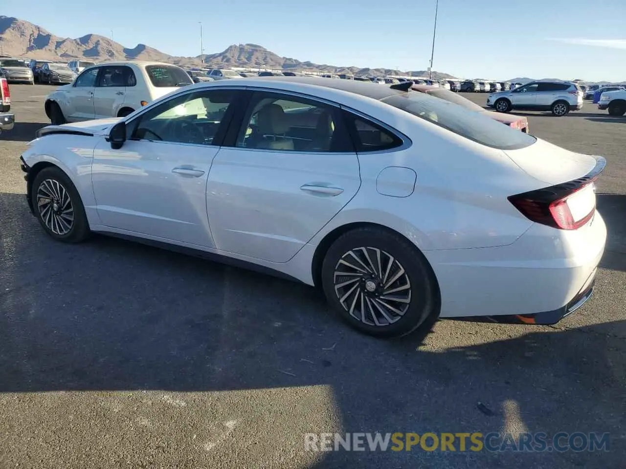 2 fotografías del automóvil dañado KMHL54JJ7MA024014 HYUNDAI SONATA 2021