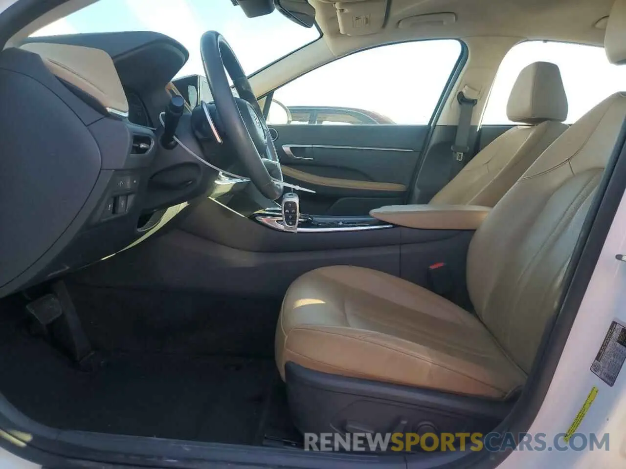 7 fotografías del automóvil dañado KMHL54JJ7MA024014 HYUNDAI SONATA 2021
