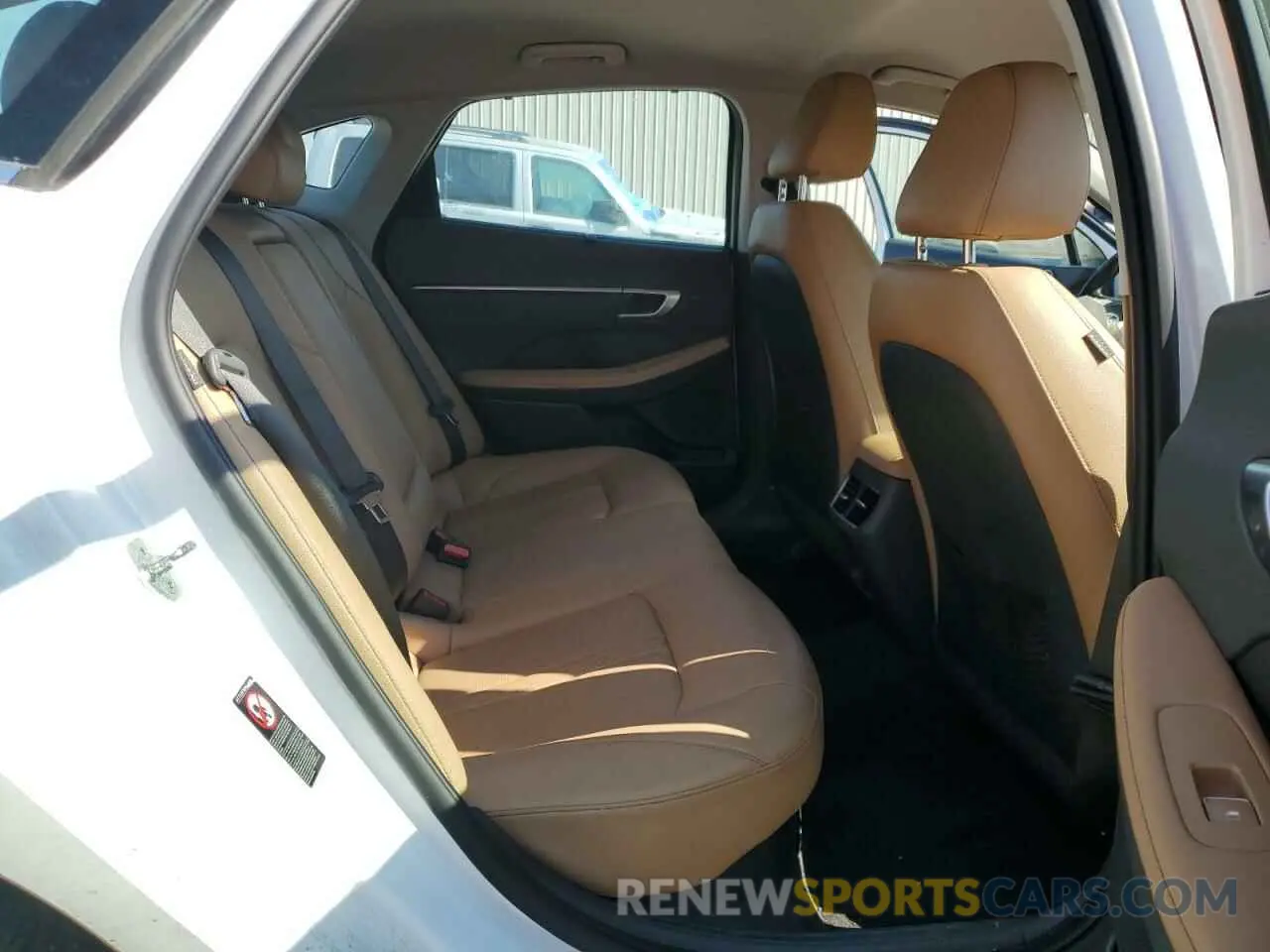 10 fotografías del automóvil dañado KMHL54JJ7MA032694 HYUNDAI SONATA 2021