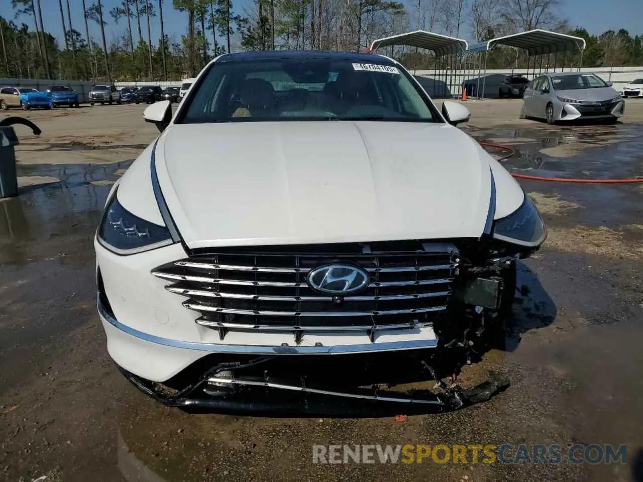 5 fotografías del automóvil dañado KMHL54JJ7MA032694 HYUNDAI SONATA 2021