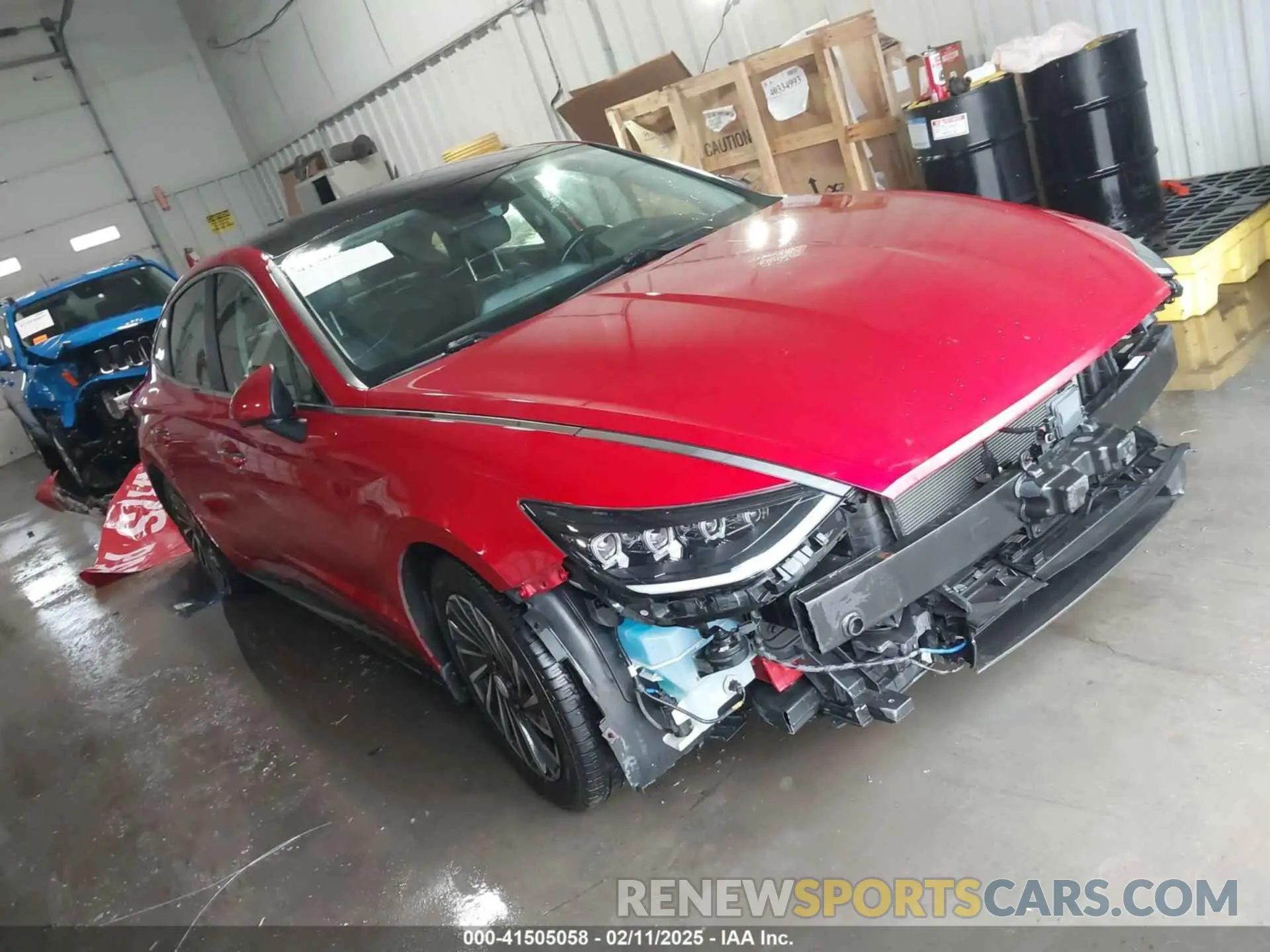 1 fotografías del automóvil dañado KMHL54JJ8MA031196 HYUNDAI SONATA 2021