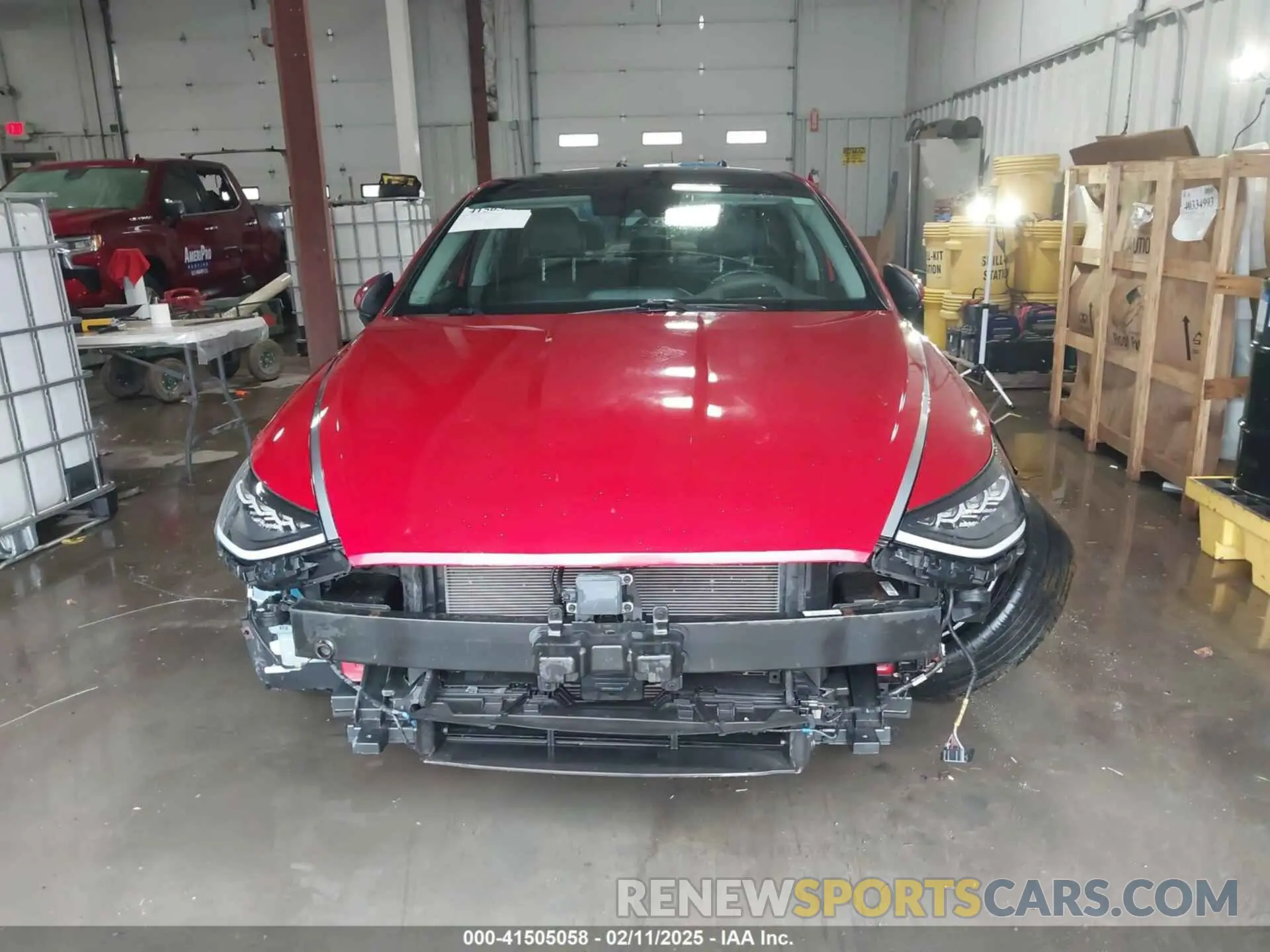 13 fotografías del automóvil dañado KMHL54JJ8MA031196 HYUNDAI SONATA 2021