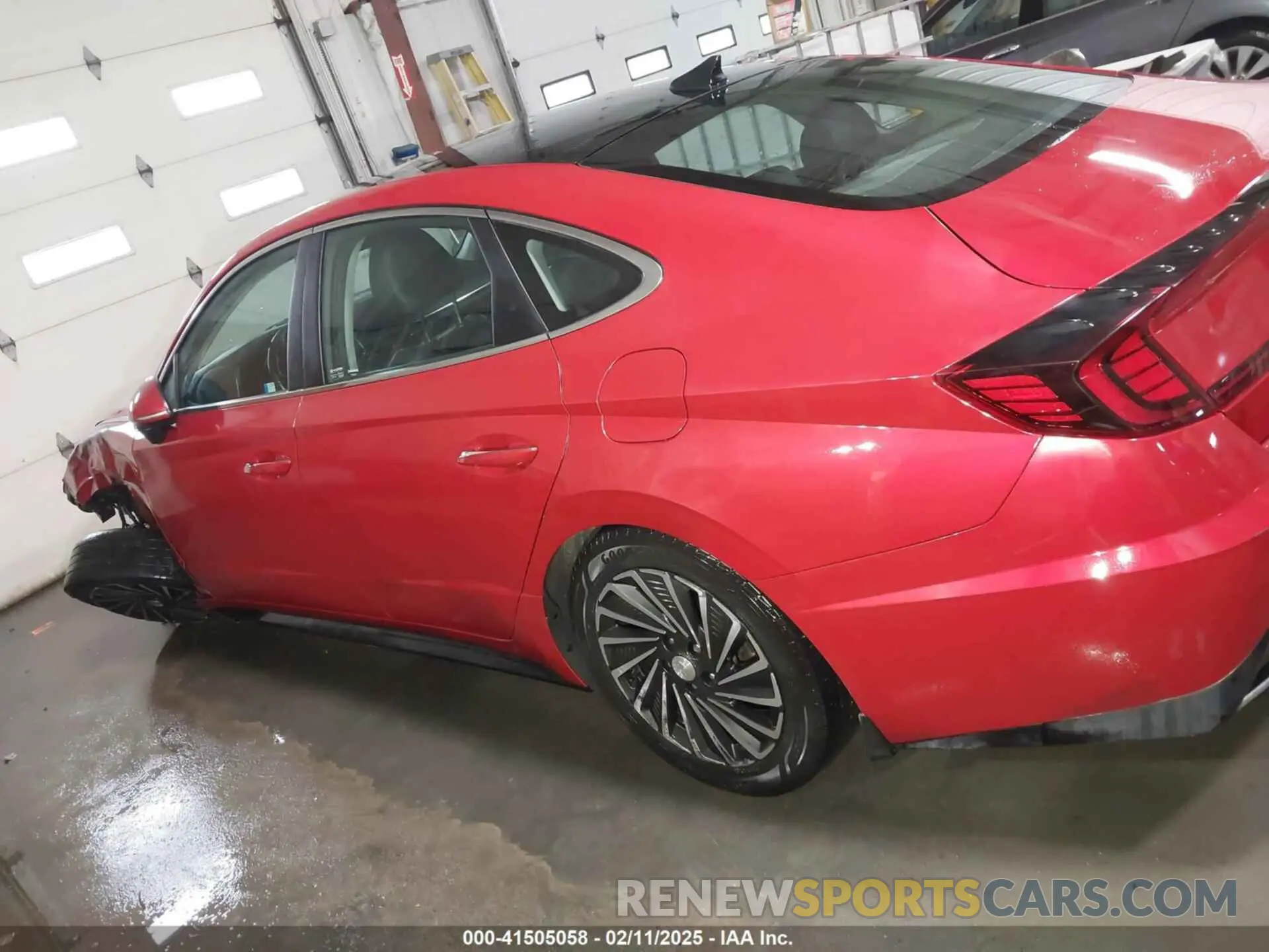 15 fotografías del automóvil dañado KMHL54JJ8MA031196 HYUNDAI SONATA 2021