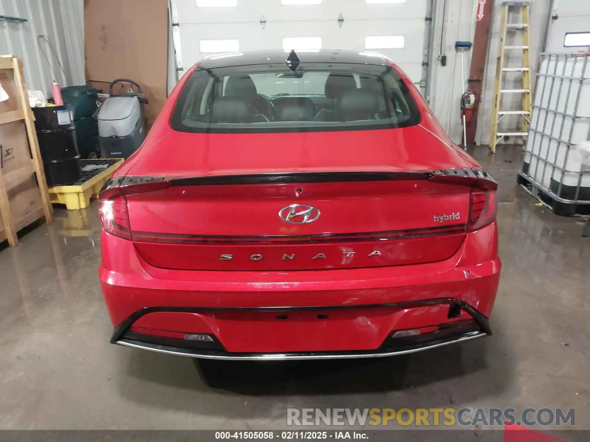 17 fotografías del automóvil dañado KMHL54JJ8MA031196 HYUNDAI SONATA 2021
