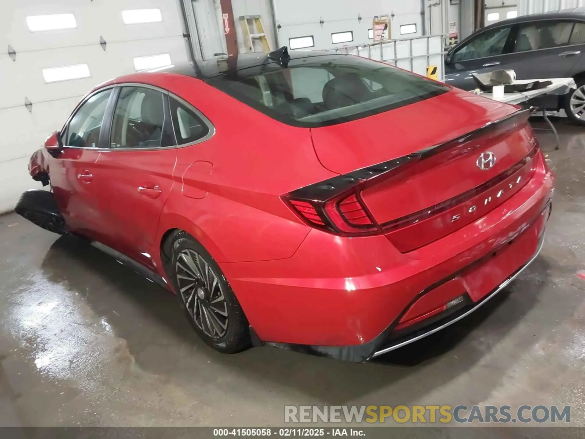 3 fotografías del automóvil dañado KMHL54JJ8MA031196 HYUNDAI SONATA 2021