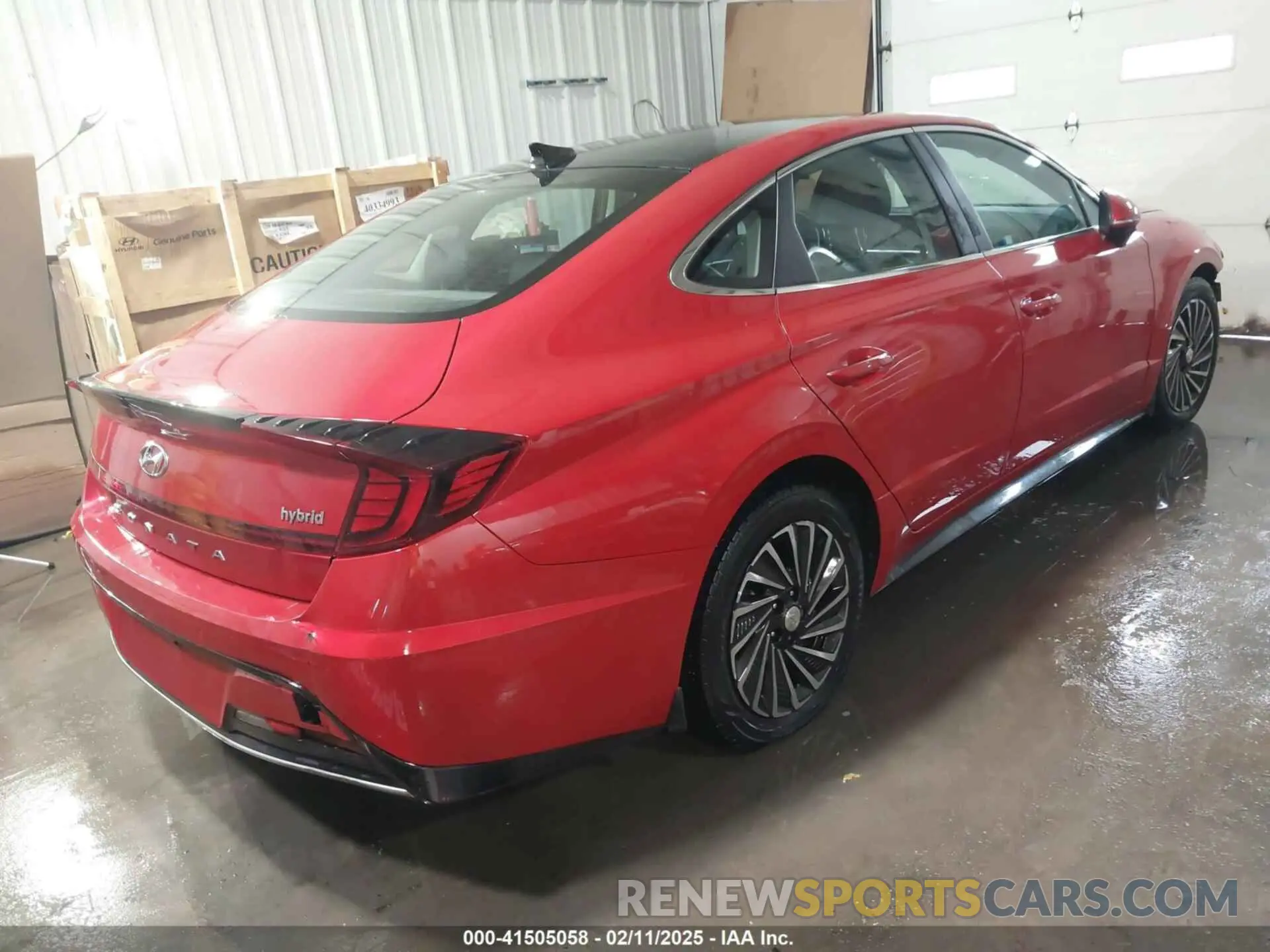 4 fotografías del automóvil dañado KMHL54JJ8MA031196 HYUNDAI SONATA 2021