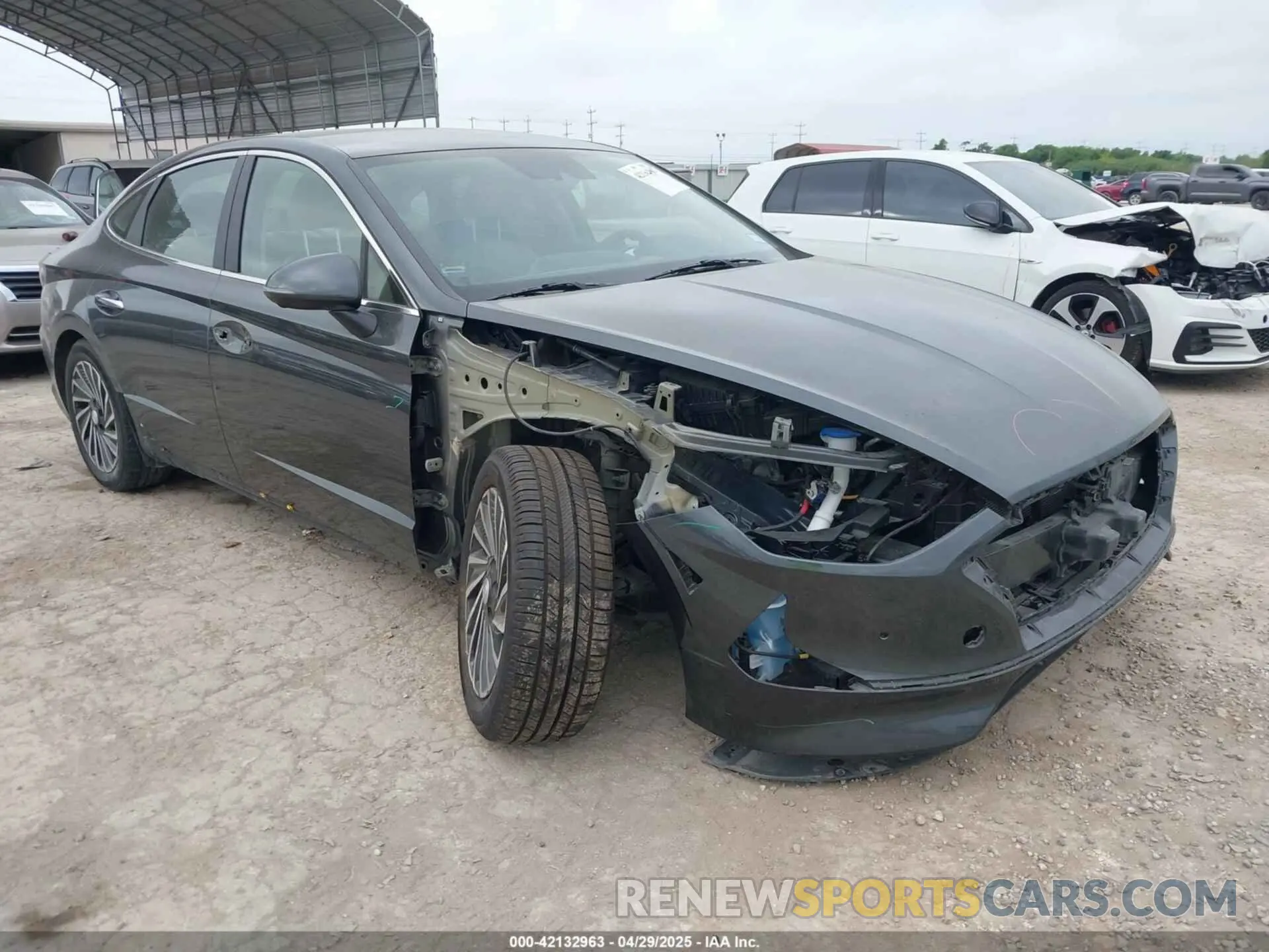 1 fotografías del automóvil dañado KMHL54JJ9MA027089 HYUNDAI SONATA 2021