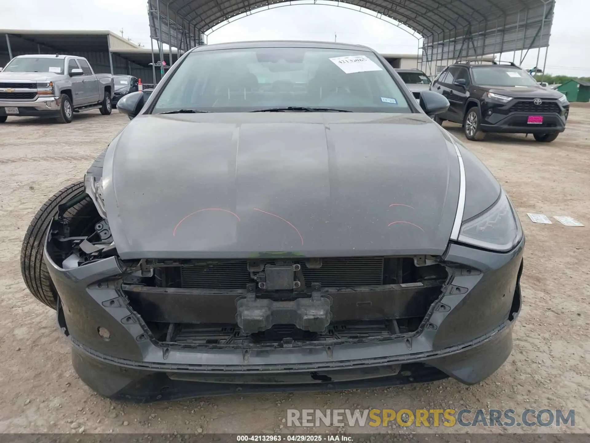 13 fotografías del automóvil dañado KMHL54JJ9MA027089 HYUNDAI SONATA 2021