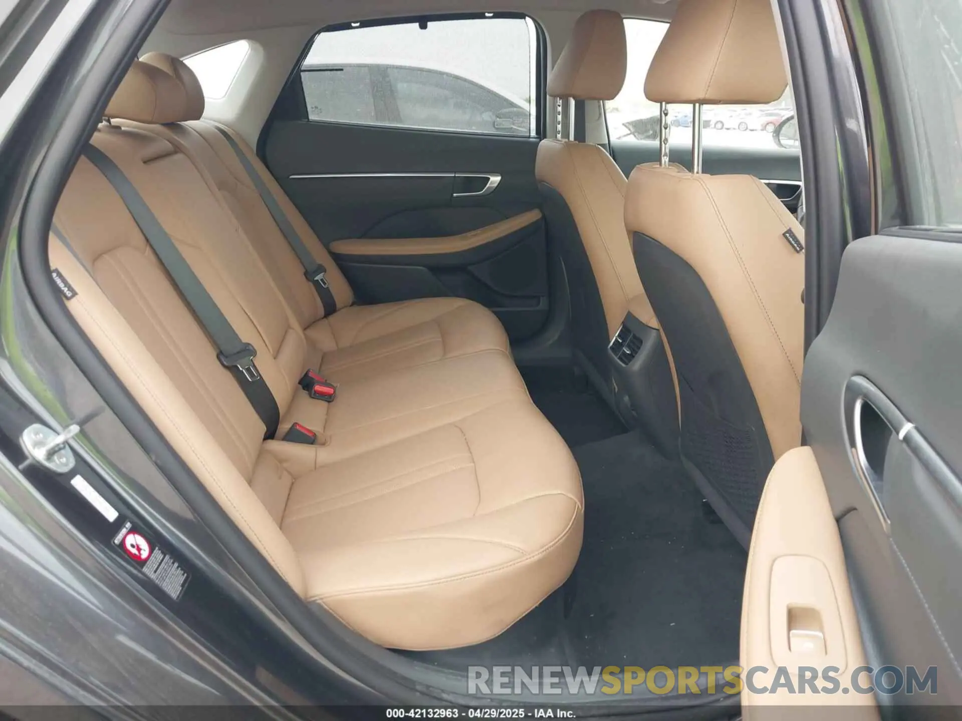 8 fotografías del automóvil dañado KMHL54JJ9MA027089 HYUNDAI SONATA 2021