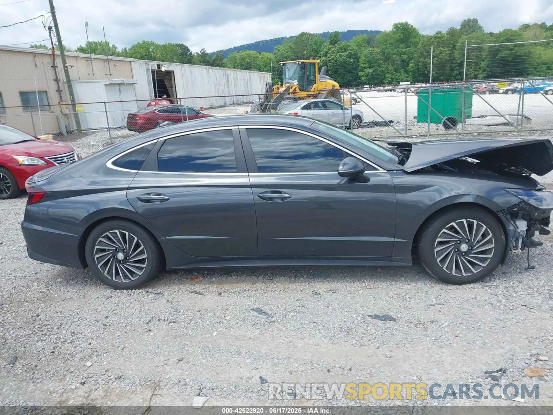 12 fotografías del automóvil dañado KMHL54JJXMA032043 HYUNDAI SONATA 2021