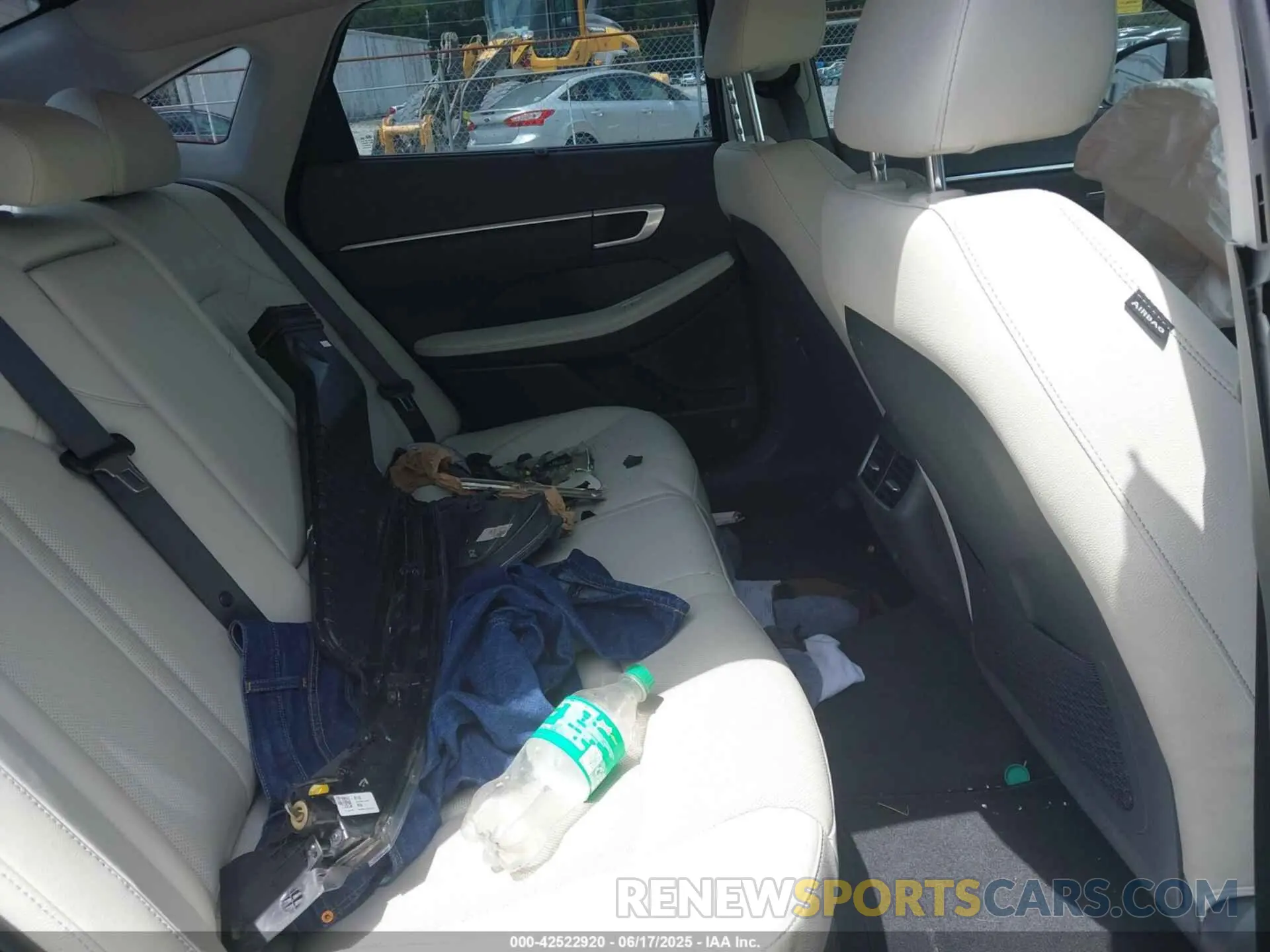 8 fotografías del automóvil dañado KMHL54JJXMA032043 HYUNDAI SONATA 2021
