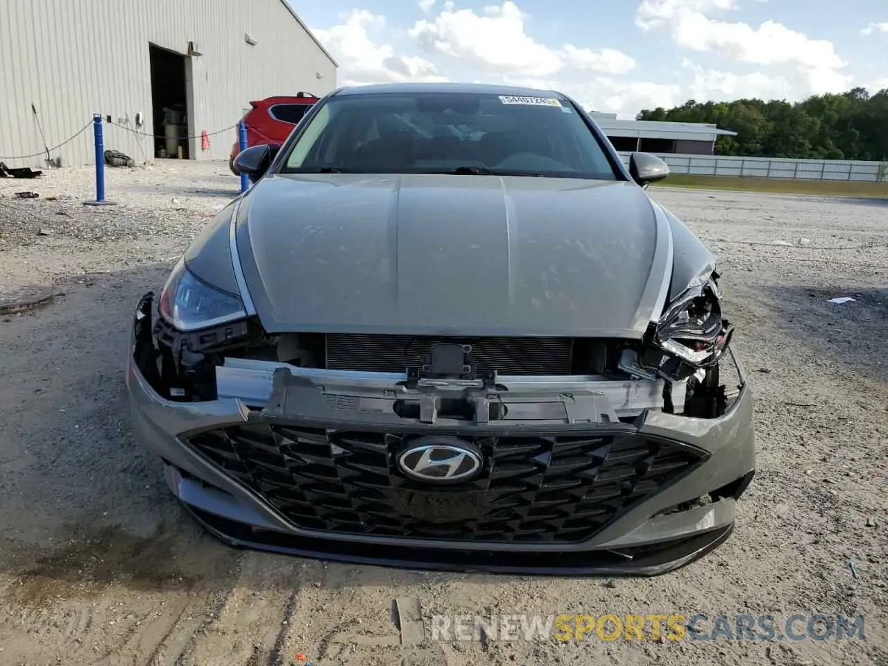 5 fotografías del automóvil dañado KMHL64JA0MA148672 HYUNDAI SONATA 2021