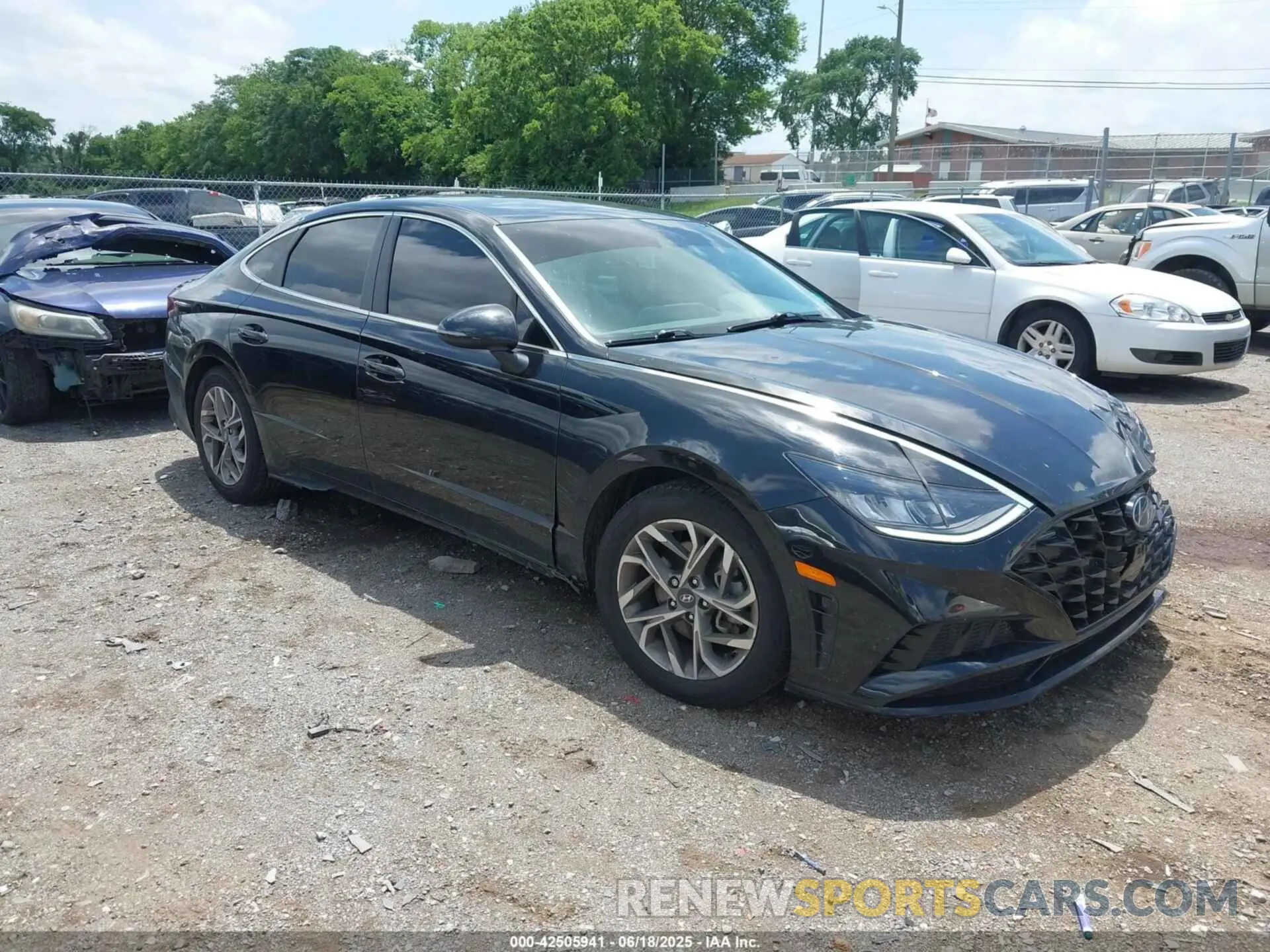 1 fotografías del automóvil dañado KMHL64JA3MA147029 HYUNDAI SONATA 2021