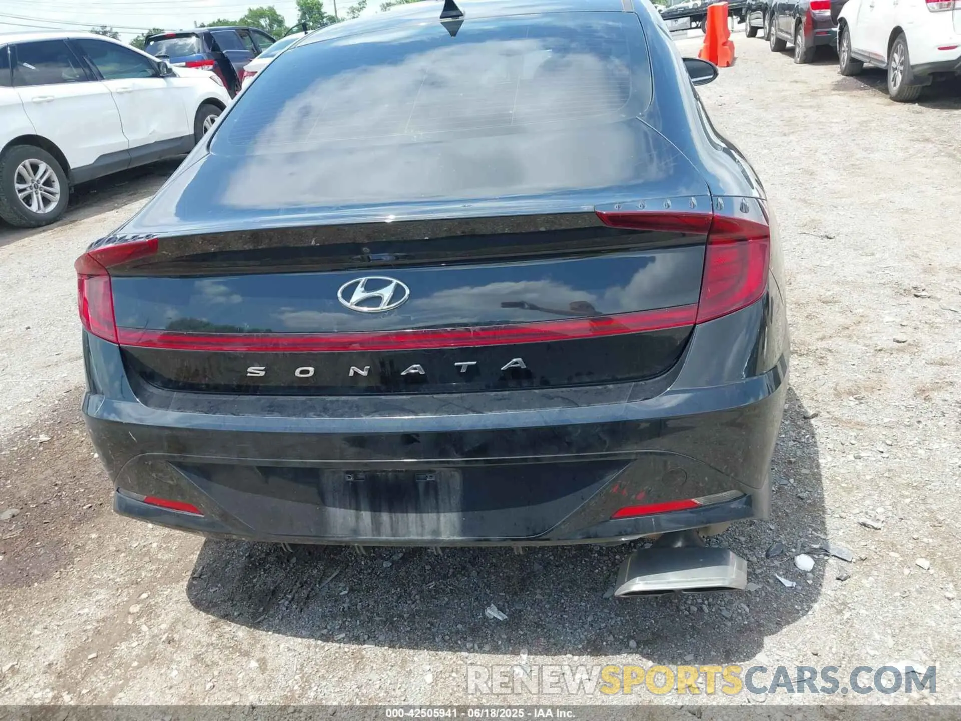 16 fotografías del automóvil dañado KMHL64JA3MA147029 HYUNDAI SONATA 2021