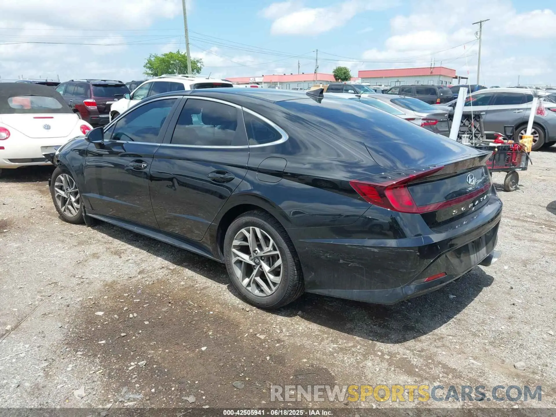 3 fotografías del automóvil dañado KMHL64JA3MA147029 HYUNDAI SONATA 2021