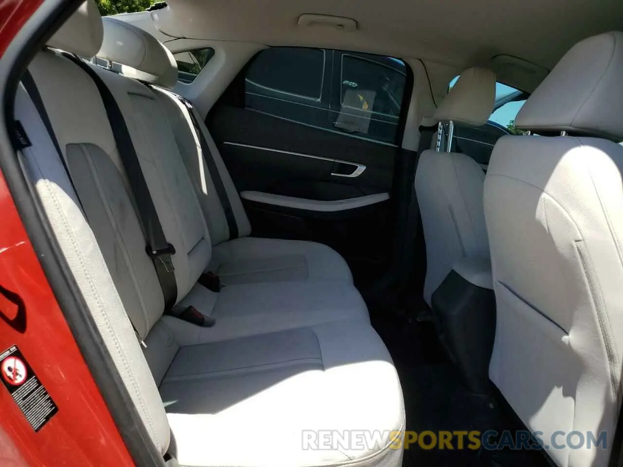10 fotografías del automóvil dañado KMHL64JA3MA158984 HYUNDAI SONATA 2021