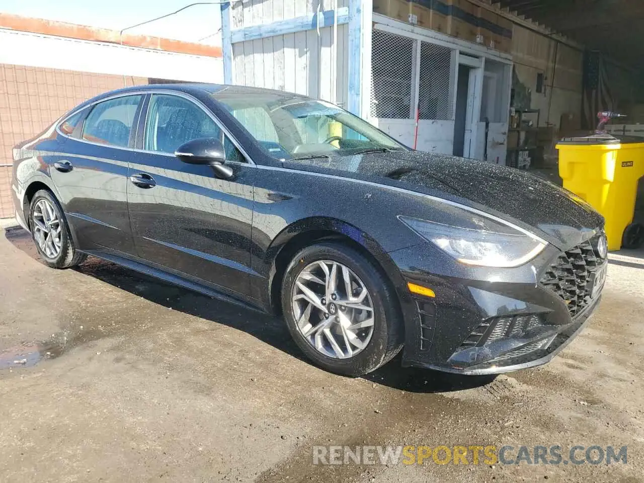 4 fotografías del automóvil dañado KMHL64JA5MA165712 HYUNDAI SONATA 2021
