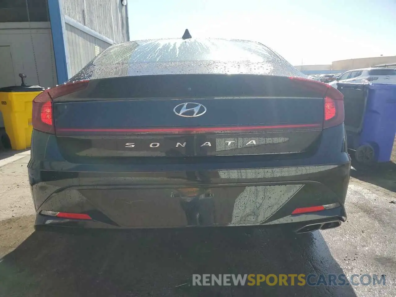 6 fotografías del automóvil dañado KMHL64JA5MA165712 HYUNDAI SONATA 2021