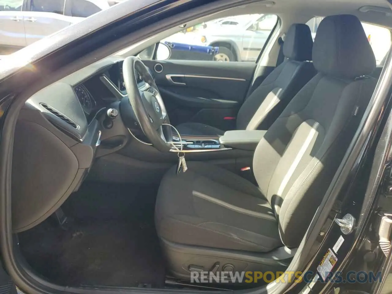 7 fotografías del automóvil dañado KMHL64JA5MA165712 HYUNDAI SONATA 2021