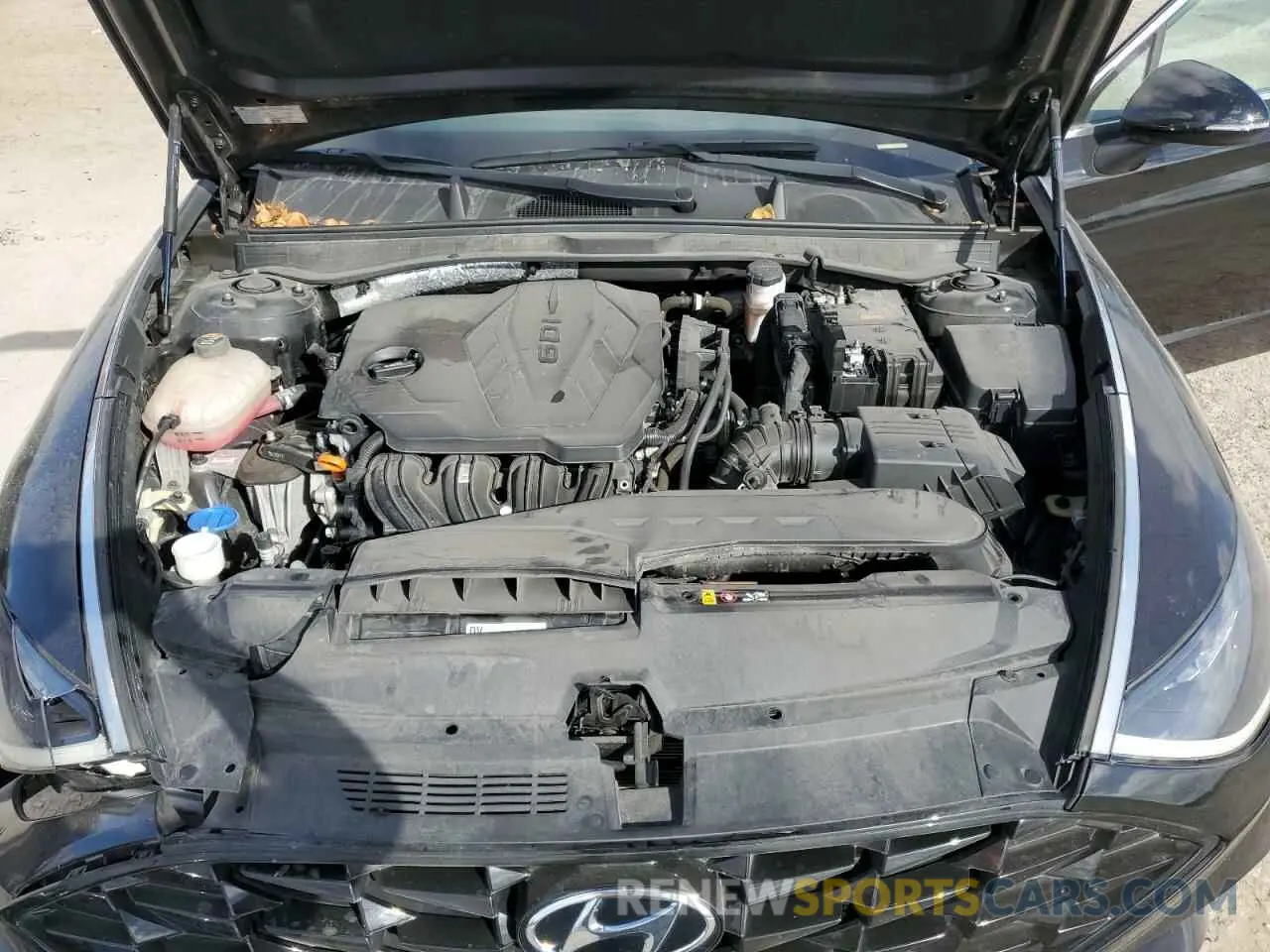 11 fotografías del automóvil dañado KMHL64JA6MA144982 HYUNDAI SONATA 2021