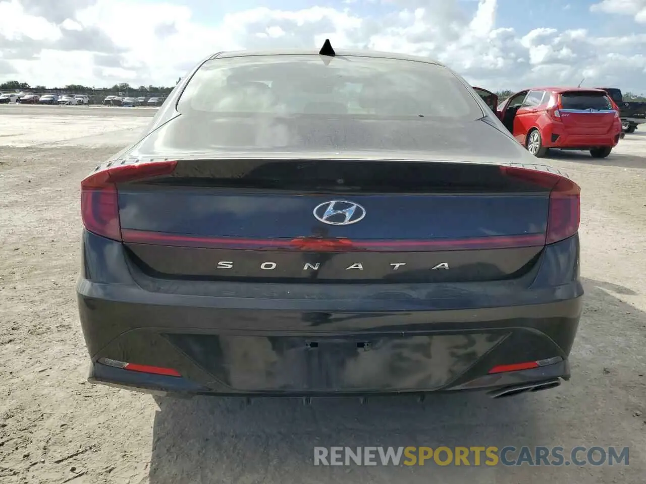 6 fotografías del automóvil dañado KMHL64JA6MA144982 HYUNDAI SONATA 2021