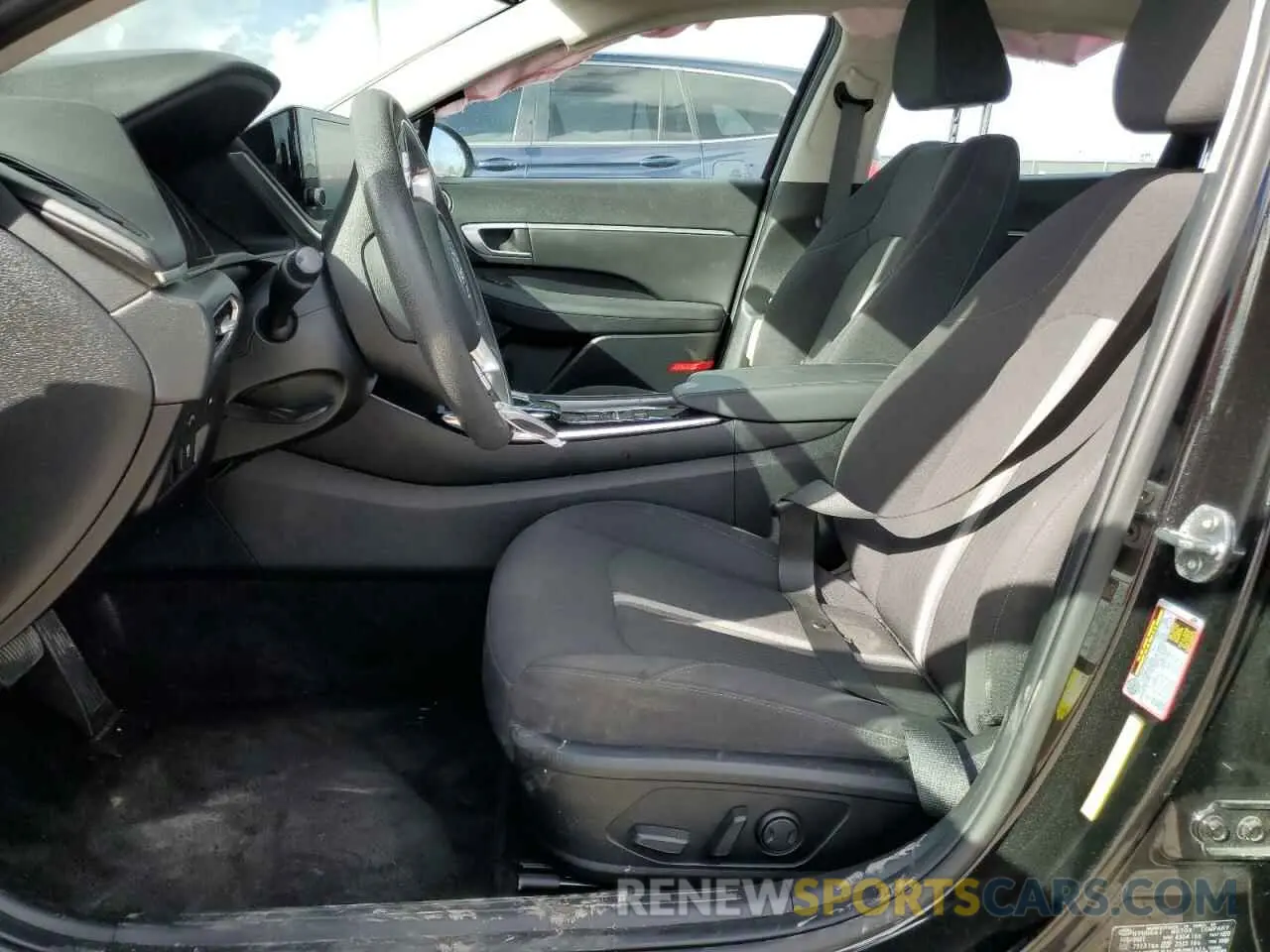 7 fotografías del automóvil dañado KMHL64JA6MA144982 HYUNDAI SONATA 2021
