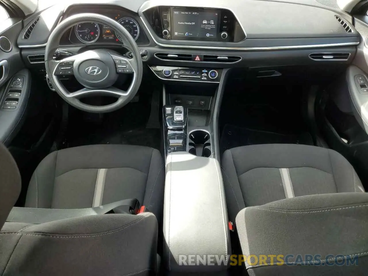 8 fotografías del automóvil dañado KMHL64JA6MA144982 HYUNDAI SONATA 2021