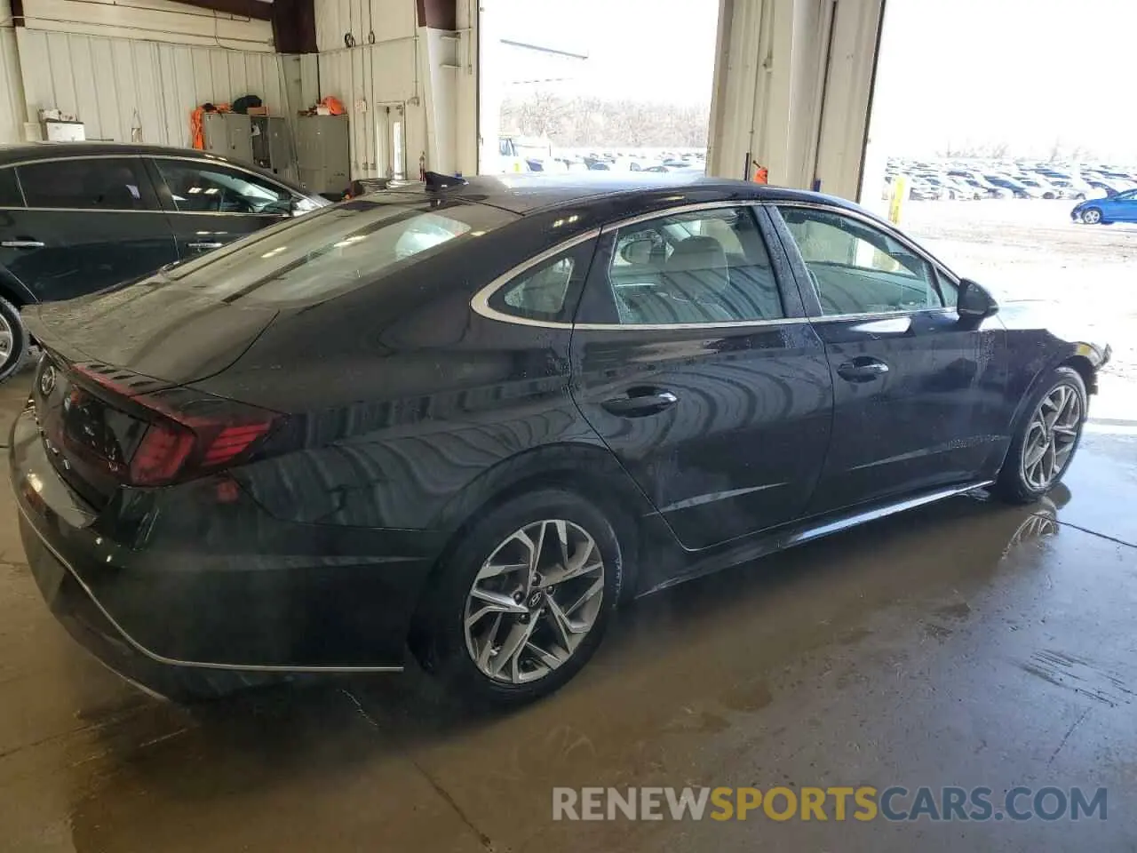 3 fotografías del automóvil dañado KMHL64JA7MA143503 HYUNDAI SONATA 2021