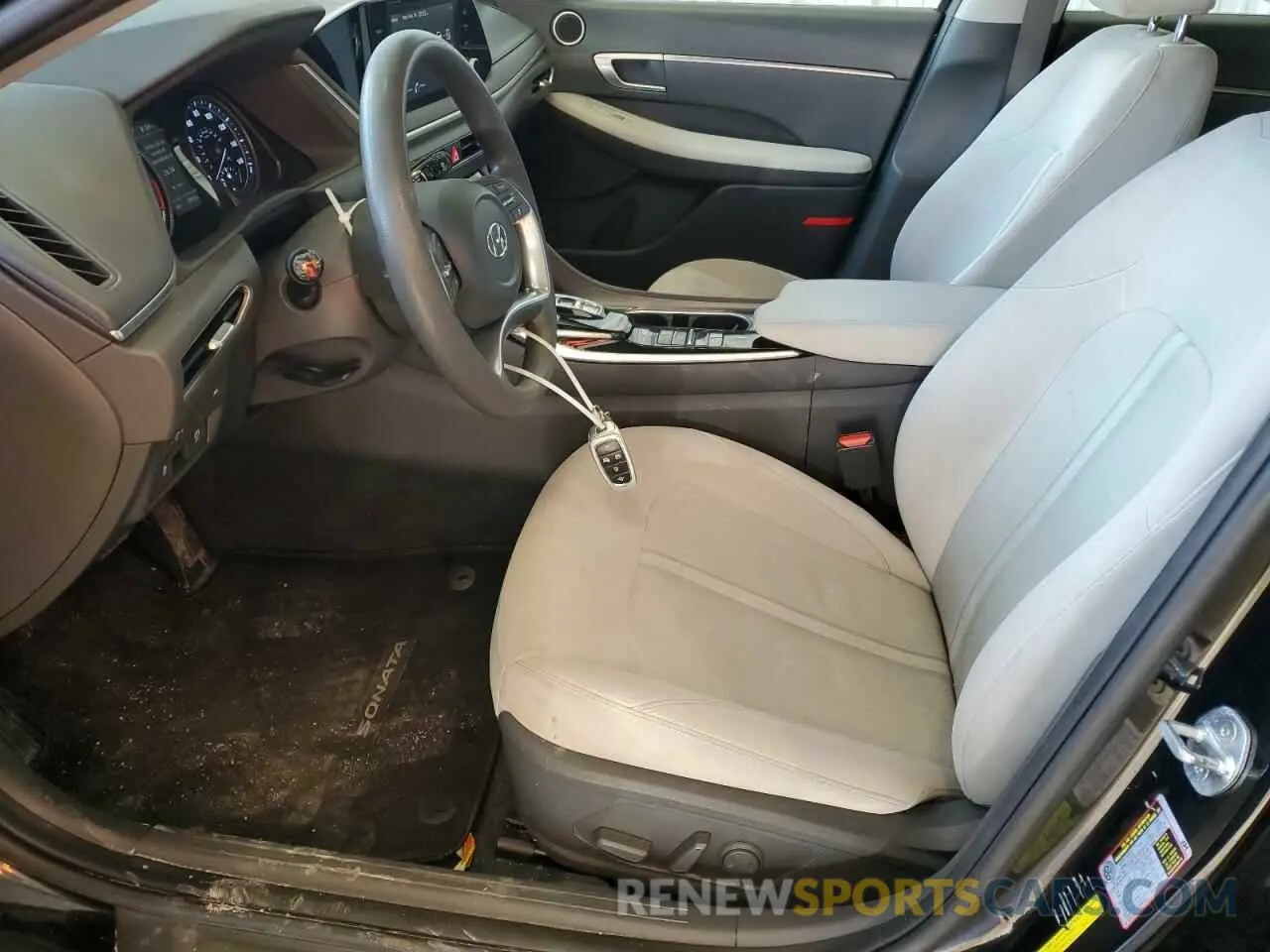 7 fotografías del automóvil dañado KMHL64JA7MA143503 HYUNDAI SONATA 2021