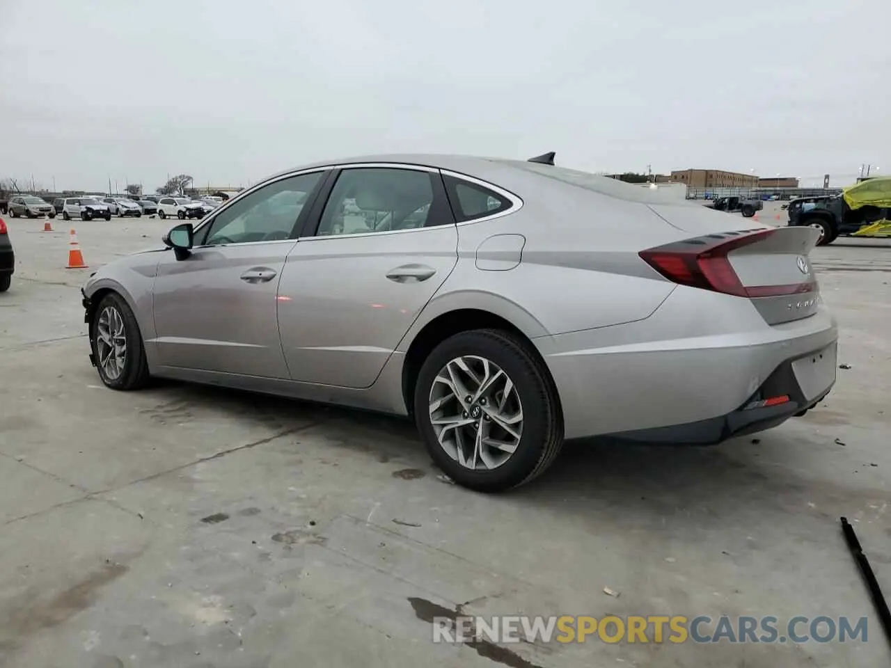 2 fotografías del automóvil dañado KMHL64JA8MA151805 HYUNDAI SONATA 2021