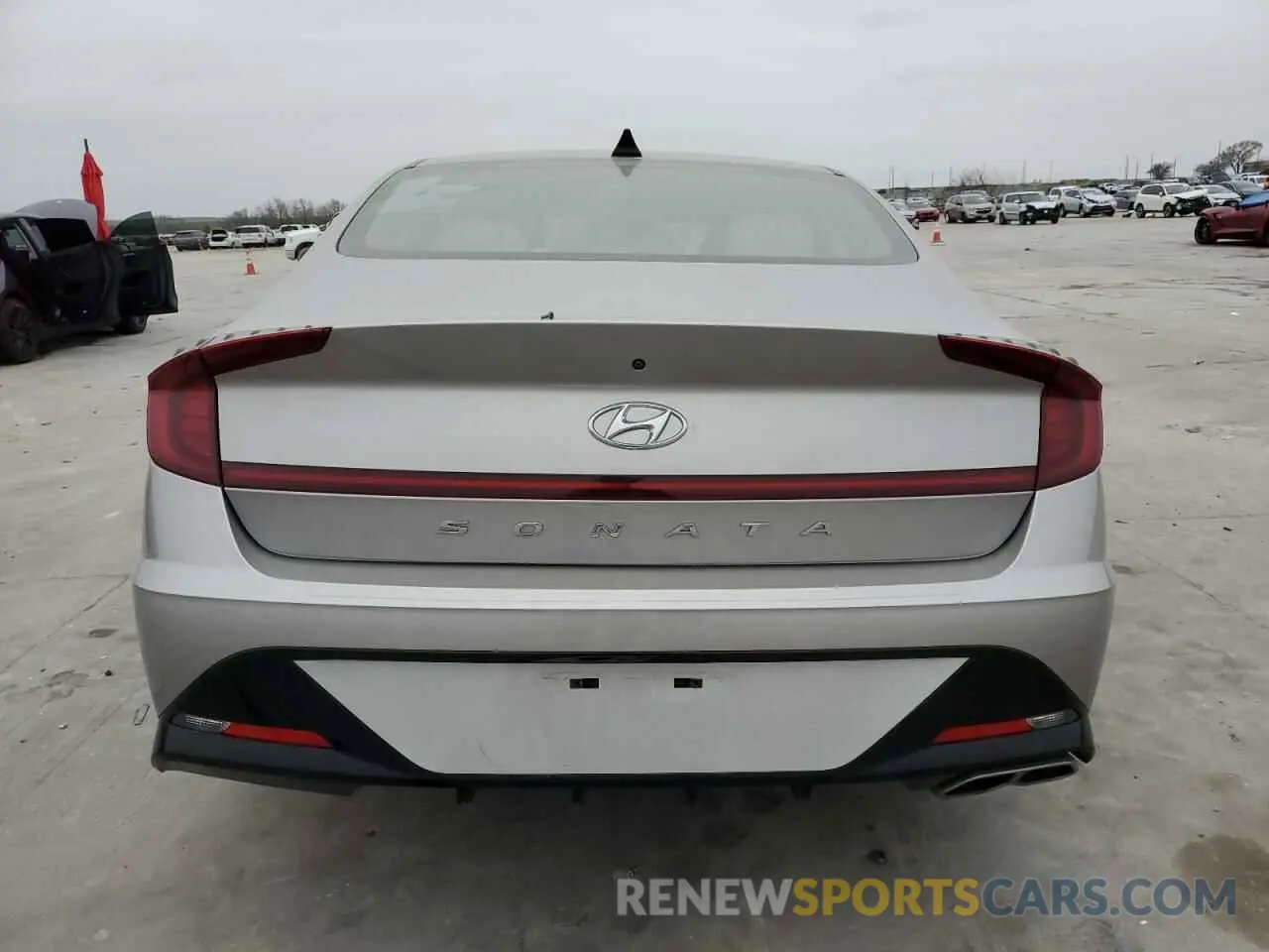 6 fotografías del automóvil dañado KMHL64JA8MA151805 HYUNDAI SONATA 2021