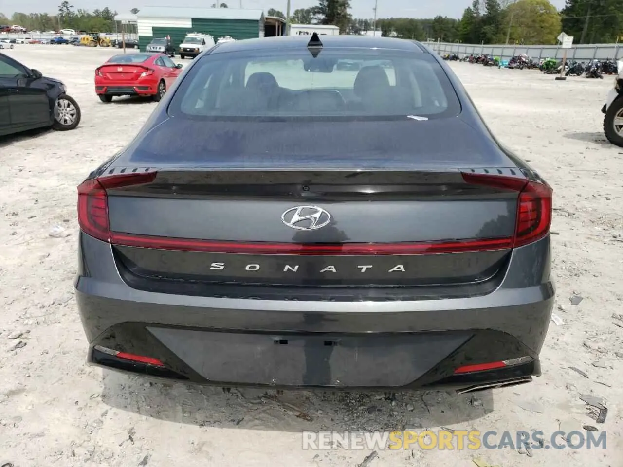 6 fotografías del automóvil dañado KMHL64JAXMA144421 HYUNDAI SONATA 2021