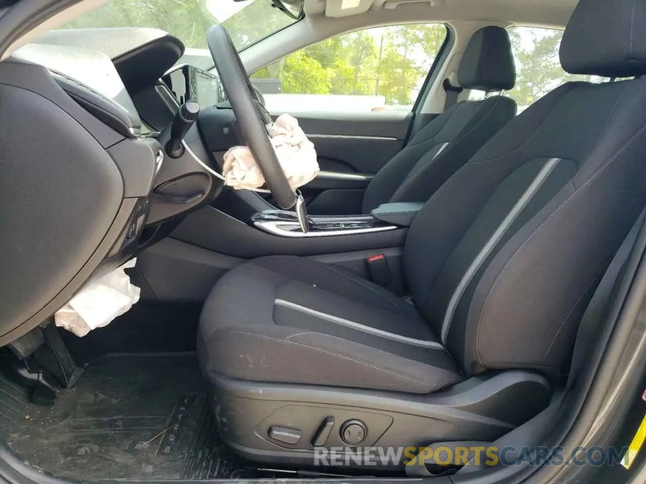 7 fotografías del automóvil dañado KMHL64JAXMA144421 HYUNDAI SONATA 2021