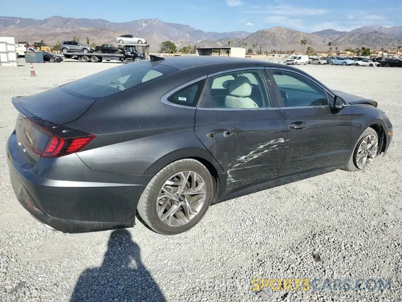 3 fotografías del automóvil dañado KMHL64JAXMA150977 HYUNDAI SONATA 2021