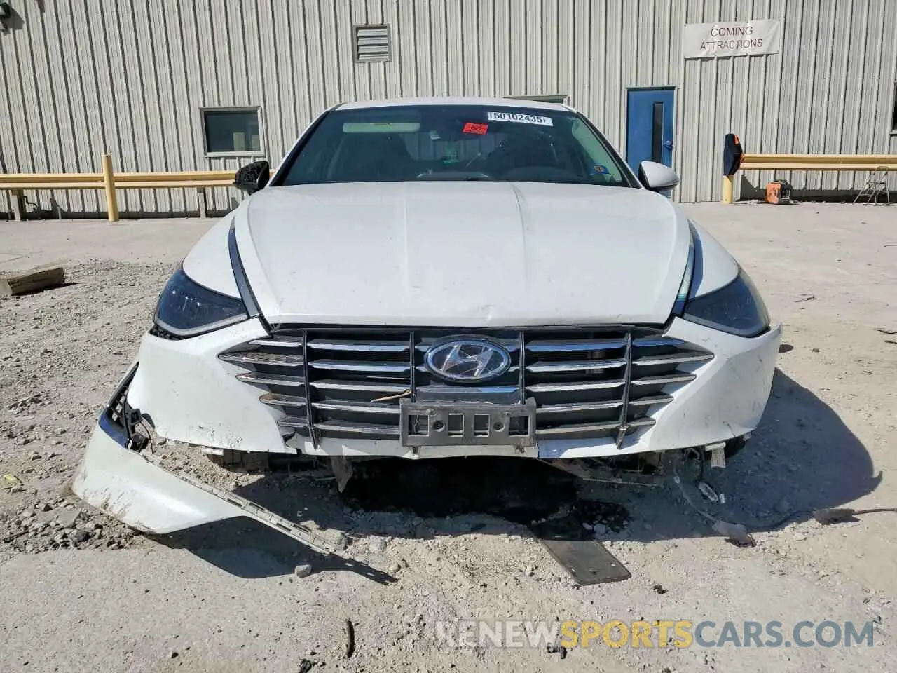 5 fotografías del automóvil dañado 5NPEG4JA2NH138276 HYUNDAI SONATA 2022